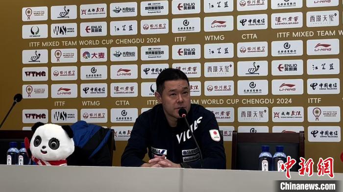 日本乒乓球队主教练：与中国顶尖选手对阵是宝