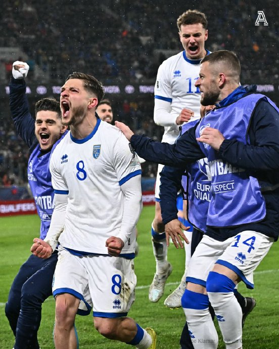 科索沃客场逆转斯洛伐克创历史 距离欧洲杯正赛